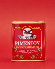 El Avion Pimento Smoked Hot Paprika 75 grams (Product of Spain) ผลิตภัณฑ์จากสเปน