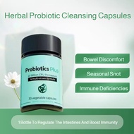 [Boosts Digestion] Herbal Probiotic Cleanse Capsules, Probiotic Capsules For Bloating Relief/Gut Wel