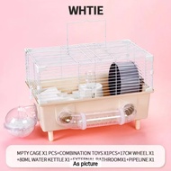 Hamster Cage Full Set Hamster cage Hamster Running Wheel Hamster Bathroom Hamster Cage Full Set
