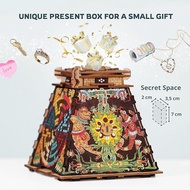 IDventure Clueppazle Pyramid of The Sun Puzzle Box with Jigsaw Puzzle Escape Room