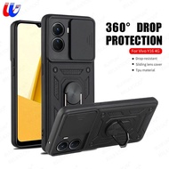 SGP Hybrid for Vivo Y16 case Slide Camera Shockproof Armor Case For Vivo Y16 4G 6.51" V2214 VivoY16 