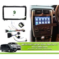 Mercedes B200 Vito 05-12 A-Class B-Class Slk Class Android Player CP