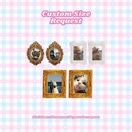 [THIRTEEN SUNSHINE] Photo Paper Only Request Size Museum of Us, ID photo for decoration