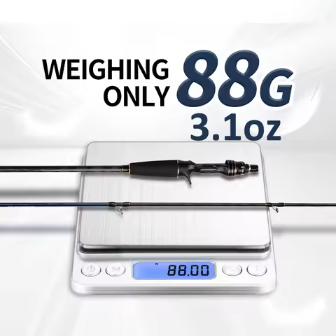 Casting Jigging Rod 1.7m 1.75m Hard Power Jigging Rod Powerful Titanium Tip Rod for EGI Squid Octopu
