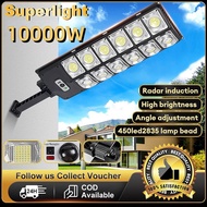 Brand new upgrade 10000W Solar Street Light panel light 3 Modes 5000W Street Lamp Human Induction Mo