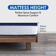 Uratex Foam Spring Mattress Comfortable Foam Bed Memory  Mattress Single/Queen/King Size
