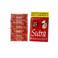 Sutra Merah 3 + 1 s / Sutra Classic 3+1 Ekonopack / Kondom Sutra Klasik Merah