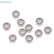 Hanproman> 10Pcs 681XZZ 1.5x4x2mm open miniature bearings ball mini hand bearing spinner well