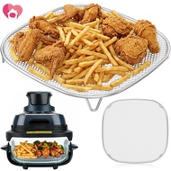 Air Fryer Rack SUS304 Stainless Steel Stackable Air Fryer Accessories for 2.5Qt 4Qt 6Qt Rustproof He