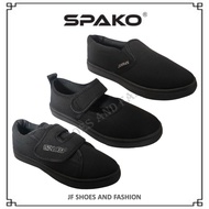 Kasut Sekolah Budak Hitam Spako Sekolah Rendah Menengah | Spako Black School Shoes