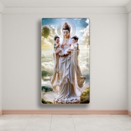Acrylic Photo Frame For Home Decoration Enhance Feng Shui Picture Of Guanyin