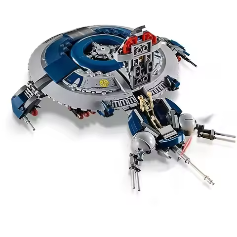 HOT Droid Gunship Building Blocks Model Bricks Space Fight Fighter Ornament Toys Birthday Gifts