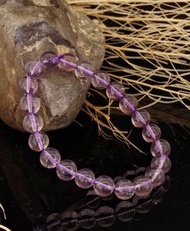 一圖一物 紫阿賽斯特萊 8mm 水晶手鍊 ( Purple Azeztulite 8mm Bracelet ) ( HKA9103 )