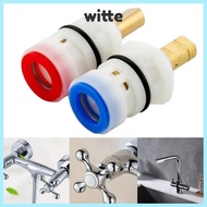 WITTE Cartridge Replacement, White ABS Faucet Cartridge, Durable Replacement Tested Quality Faucet A