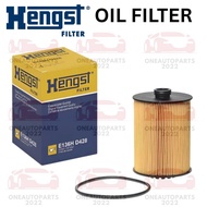 HENGST GERMANY ENGINE OIL FILTER VW TOUAREG 7PZ 3.6 FSI (2010-2017) PORSCHE CAYENNE 92A 3.6 V6
