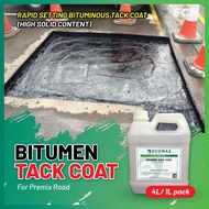 BITUMINOUS TACK COAT (4LITRE / 1LITRE PACK) BITUMEN TACK COAT FOR PREMIX / BLACK TAR / LIQUID ASPHAL
