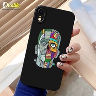 Case IPHONE XR - Eksotik - Casing IPHONE XR - Silikon Lentur - Motif Aesthetic Lucu - Cassing - Akse