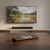 Remote control for Sharp TVs: models 2T-C32BE1T, 2T-C40BG1X, 2T-C42BG1X, 2T-C20BG1I, 4T-C50BJ3T, 4T-