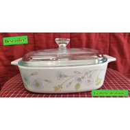 🔥 LIMITED PROMOTION 🔥Vintage Set Collection - Pastel Bouquet Casserole Dish 1Litre With Lid  - Corni