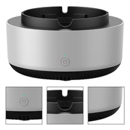 Asbak Abu Rokok Elektrik Penghisap Asap Otomatis Air Purifier Filter Aroma Terapi Tenaga Baterai