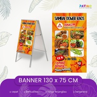 Banner SPanduk MMT Warung Restoran Stand Makanan