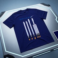 Unisex Spacex Space X T-shirt for Men, Girls, and Girls Occupy Mars Elon Musk