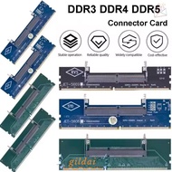 GILDAI SO-DIMM to DIMM Adapter, 4-Layered PCB Design 240pin 288pin DDR3 DDR4 DDR5 RAM Adapter Card, 
