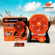 🔥รุ่นใหม่ เสียบชาร์จไฟบ้านได้🔥 พัดลมไร้สาย PUMPKIN 10 นิ้ว รุ่น 50229 ( INF-105FCB ) พัดลมแบตเตอรี่ 