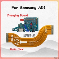 For Samsung A51 USB Charging Pad Port Dock Connector + Motherboard Flex Cable