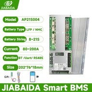 JIABAIDA BMS 16S 48V LiFePo4 200A 10S 12S 13S 20S Lithium JBD Smart Bms Balance BT UART RS485 CAN