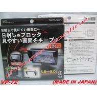TECHVISION VP-72 (YAC JAPAN) VISON MONITOR VISOR SHADE 5.8”~8.0” INCHES LCD MONITOR TO REDUCE GLARE