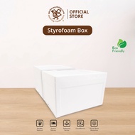 PACKEVERYTHING Styrofoam Box | Cooler Box | Styrofoam Ice Box | Fish box/Ice cream Box | Insulated S