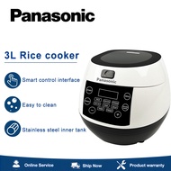 Panasonic Rice Cooker Smart Screen Periuk Nasi Elektrik 3L Non Stick Multi Cooker Kecil Cooking Pot 