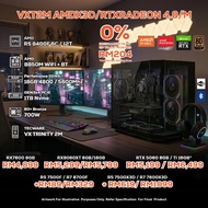 AMD Ryzen 5 8400F PC GAMING PACKAGE 16GB DDR5 1TB SSD NVIDIA RTX AMD RADEON 700W TECWARE VX TRINITY 