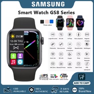 Ori Samsung Smartwatch Watch 8 Jam Tar Olahraga Bluetooth Smart Watch