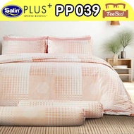 💎TeeBed💎 Satin Plus ชุดผ้าปู+ผ้านวม (ขนาด 3.5/5/6ฟุต) พิมพ์ลาย PP038 PP039 PP040 PP041 PP042 PP043 P