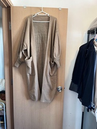 Camel Color Long Oversize Outerwear Jacket Cardigan大地色 駱駝色 文青 長外套