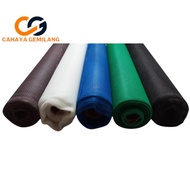 HIJAU LOKAL CGP Nylon Wire Mesh Strimin Anti-Mosquito Insect Net Local PVCNilon -/ + 12 Meters White