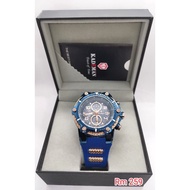 KADEMAN Original Men Watch Silicone Rubber Band Royale Blue