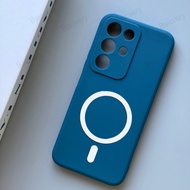 Casing For Realme C85 Pro C85Pro RMX5253 RMX5555 15X Colorful Matte Cover With Magnetic Sticker