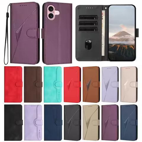 Leather Flip Wallet Case for vivo V50 Lite Y03 Y04 Y19S Y29 Y29S Y36 Y38 Y39 Y78 Plus Y100 Y200 Y200