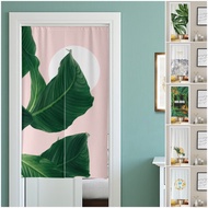 Custom Doorway Curtain Shelf Adhesive Door Curtain Nordic Landscape Door Curtain Home Dcor Shade Curtain for KitcheCL76