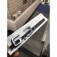Silver 6.3 amg letter, 6.3 amg logo