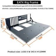 For ATX X79 X99 Mainboard ATX/ EATX Open Air Computer Rig Rack Frame Server chassis