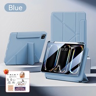 Y-Fold แม่เหล็กถอดได้เคสสำหรับไอแพดแอร์6 M2 M3 11 Air 13 Air 4 Air 5 10.9 Gen 11th (A16) pro 11 M4 P