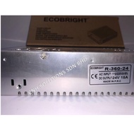 ECOBRIGHT LED POWER SUPPLY 24V 15A