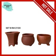 SMALL BONSAI POT / bonsai/succulent plant