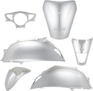 Suzuki Lets/Let's G CA4AA Exterior 6-Piece Set, Silver