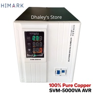 Himark SVM-5000VA SL AVR 5000 Automatic Voltage Regulator 100% Pure Copper AVR 5000watts AVR