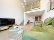 78平方米1臥室公寓 (洋環) - 有1間私人浴室 (B小笨象｜珠海横琴口岸附近，1112B双床复式家庭公寓可住4人｜近长隆海洋世界｜带洗衣机烘干机)